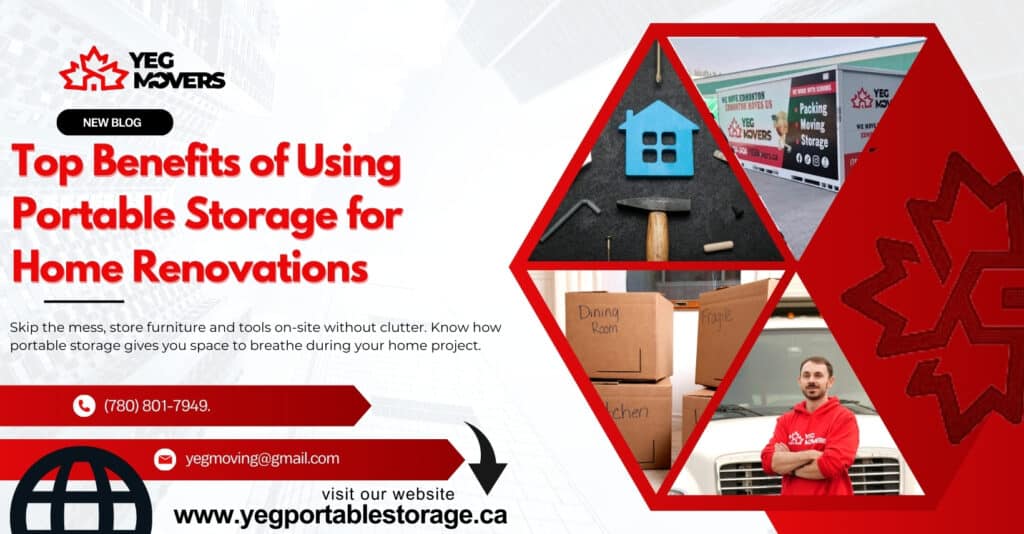 Benefits of portable storage for home renovations.